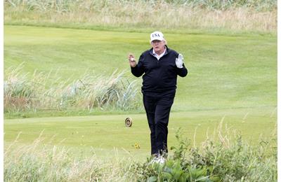 Does Donald Trump cheat at golf?