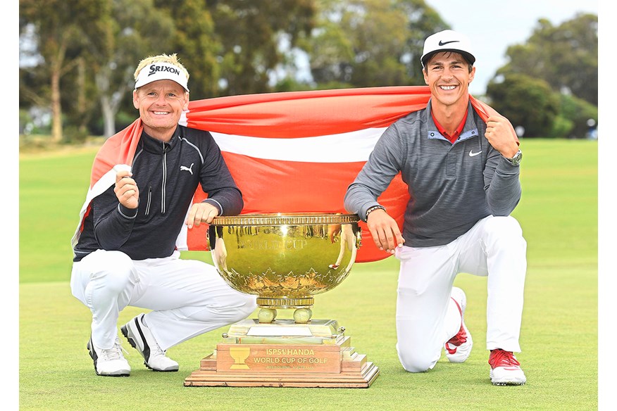 Danish pair Thorbjorn Olesen and Soren Kjeldsen won the World Cup of Golf together in 2016.