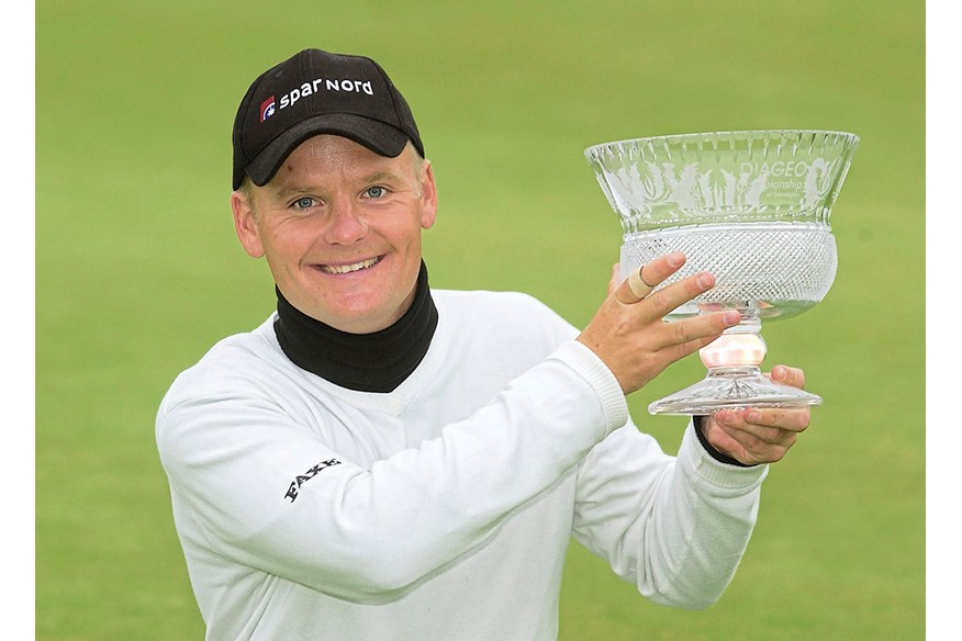 Soren Kjeldsen won his first DP World Tour title at the 2003 Diageo Championship at Gleneagles.