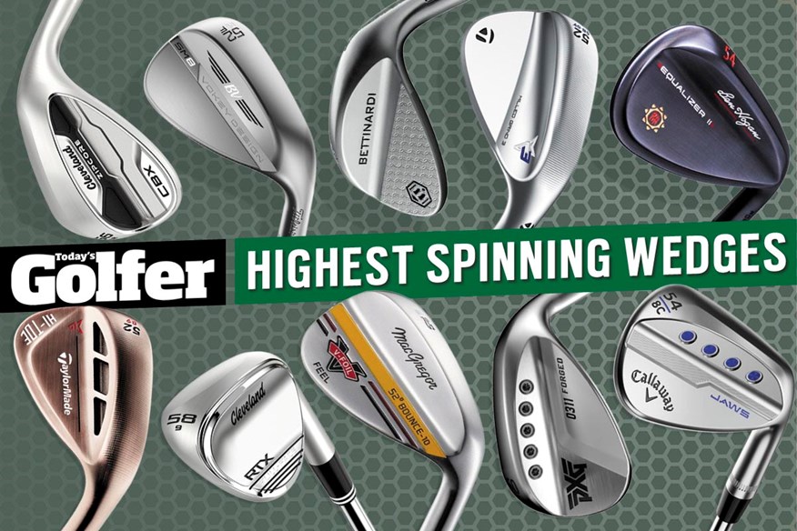 We reveal the highest spinning golf wedges of 2024