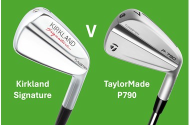 The Kirkland Signature and TaylorMade P790 Irons