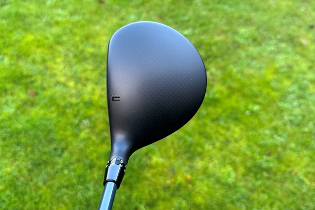 The crown of the Cobra DS-ADAPT X Fairway Wood