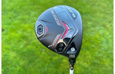 The sole of the Cobra DS-ADAPT MAX Fairway Wood