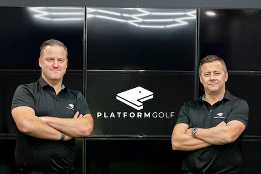 Platform Golf co-founders Thomas Hackett (left) and Rory Flanagan (right).