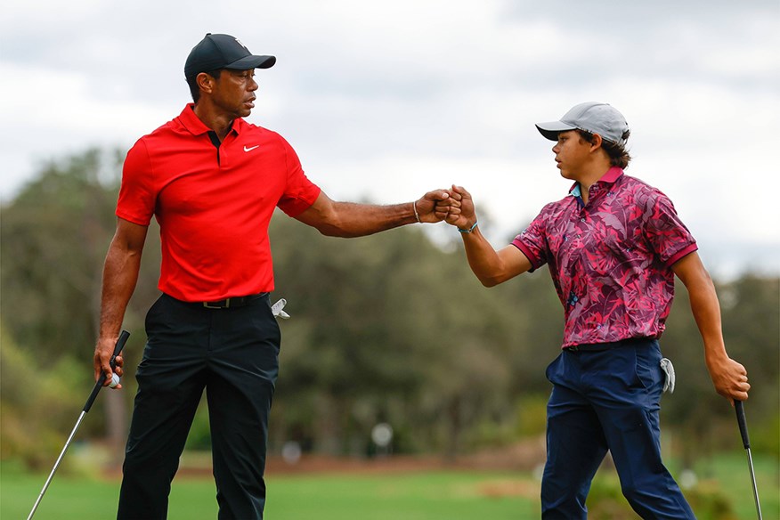 Tiger Woods has played the PNC Championship every year since 2000 with his son Charlie.