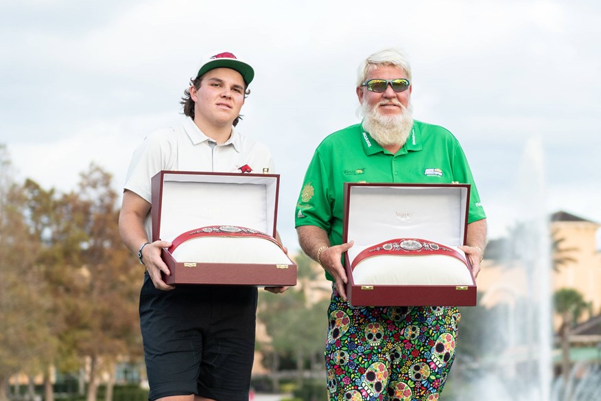 John Daly and son (John Daly II) won the PNC Championship in 2021.