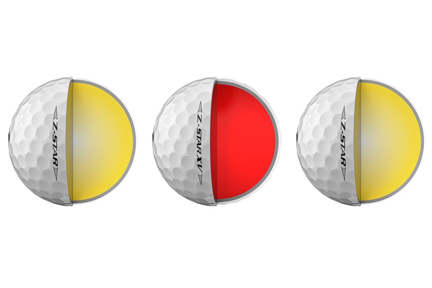 Srixon Z-Star series 2025 golf ball cores