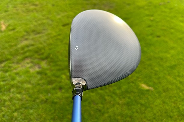 TaylorMade Qi35 Driver from address