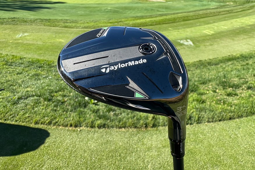 The TaylorMade Qi35 fairway wood