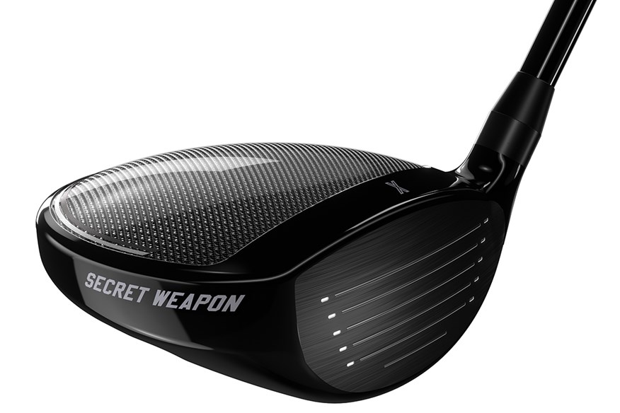 The confidence-inspiring face of the PXG Secret Weapon mini-driver.