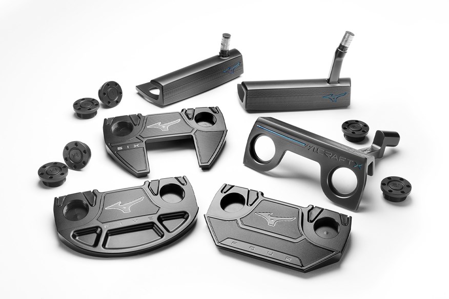 The Mizuno M.Craft X putters can be fully customized to meet your needs. The adjustable pieces include a front piece, back piece and interchangeable weights