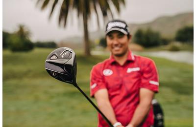 Hideki takes the Srixon ZXi driver out for a spin