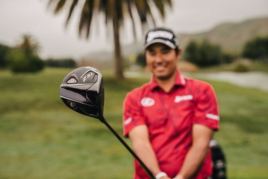 Hideki takes the Srixon ZXi driver out for a spin