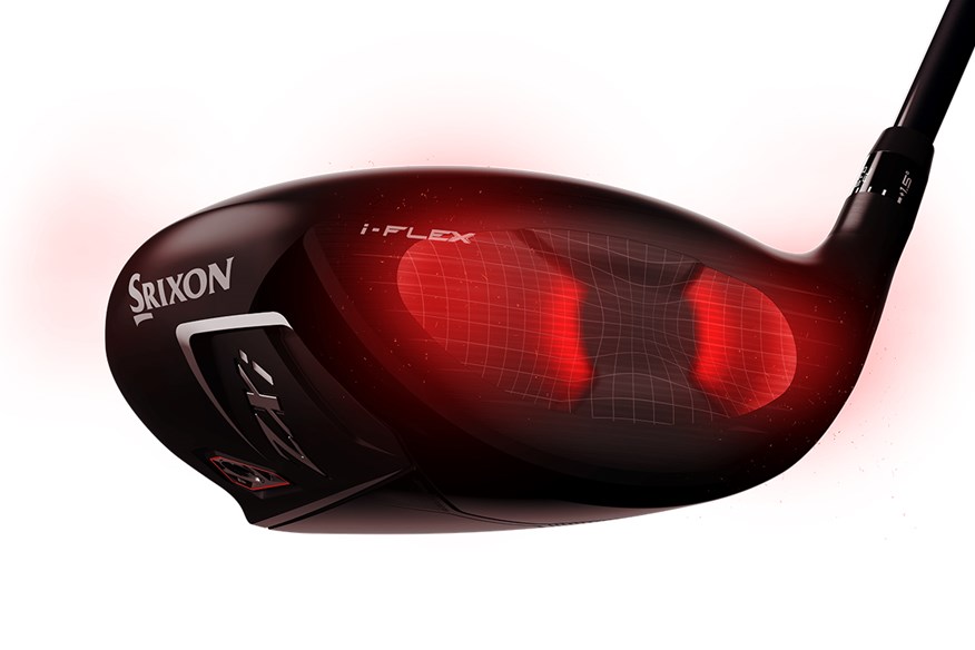 The internal i-Flex Face structure in Srixon ZXi drivers