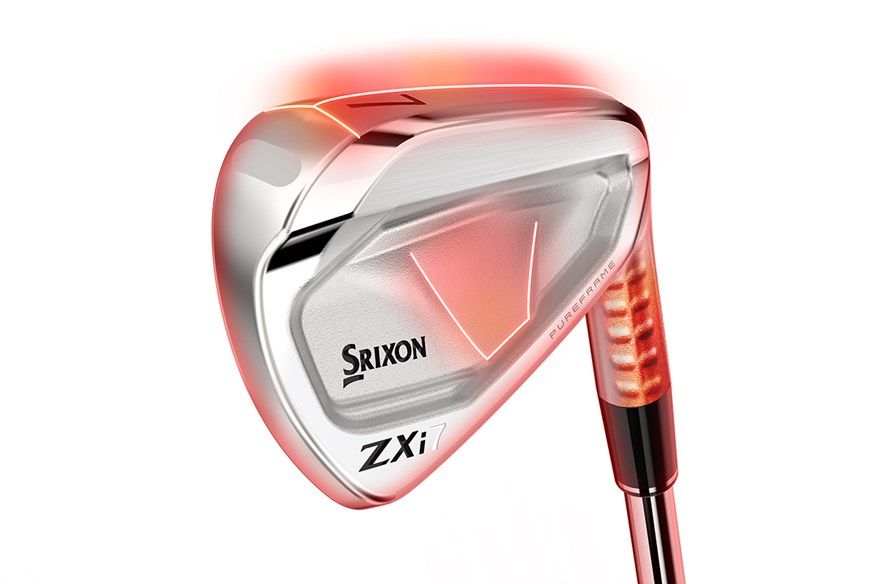 The i-Froged structure of the Srixon ZXi7 iron