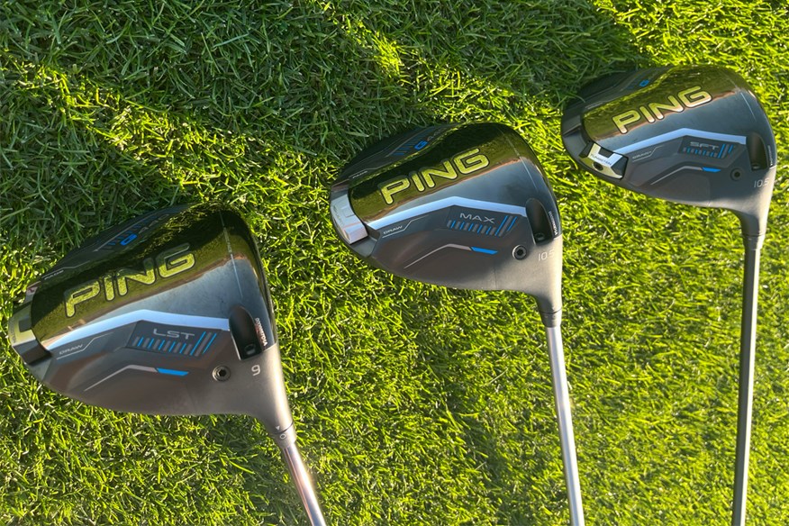 The Ping G440 driver range includes the G440 Max, G440 LST, and G440 SFT.