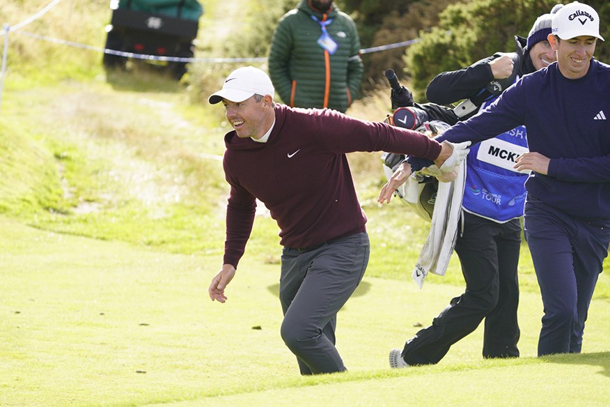 Rory McIlroy and Tom McKibbin are good friends.