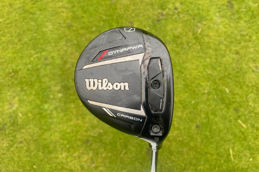 Wilson DYNAPWR 2025 Carbon Fairway Wood head sole