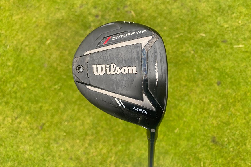 Wilson DYNAPWR 2025 Max Fairway Wood head sole