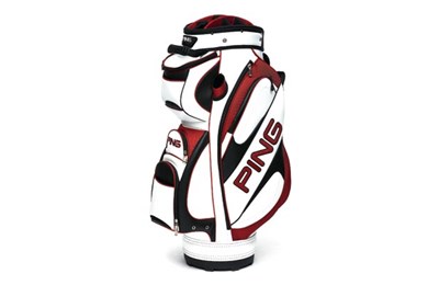 Ping dlx 2025 cart bag white