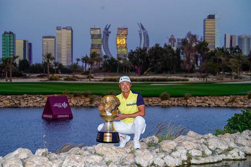 Haotong Li wins the 2025 Commercial Bank Qatar Masters.