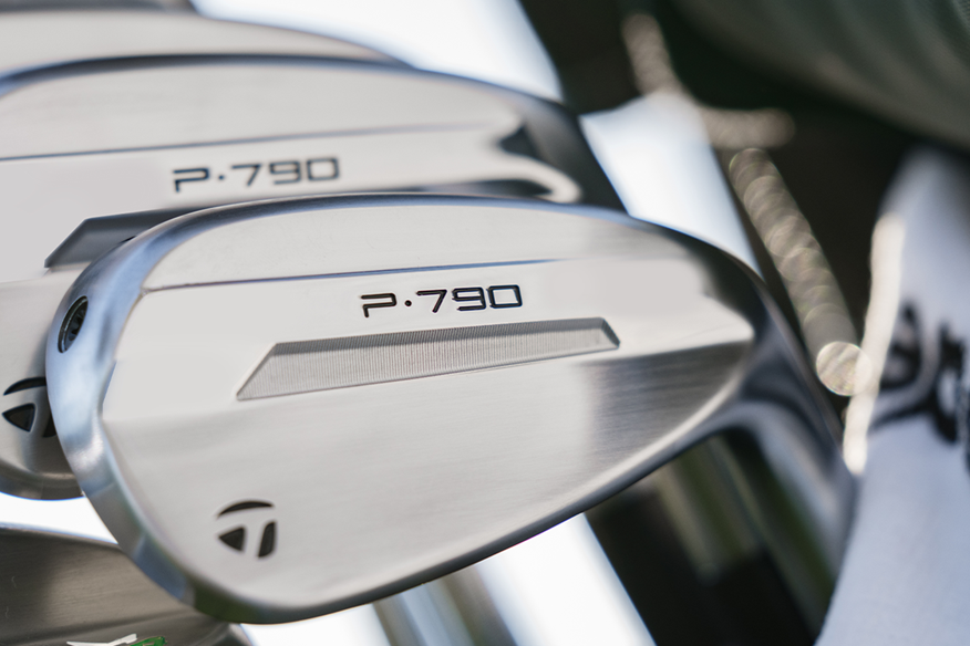 TaylorMade P790 Irons Close Up 2025