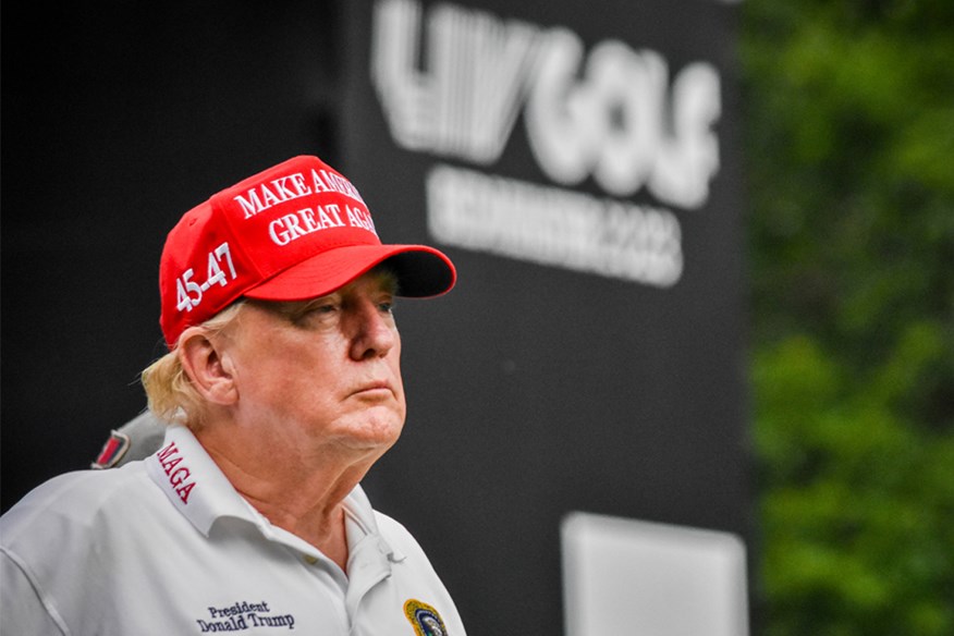 The PGA Tour has enlisted the help of Donald Trump to aid negotiations with LIV Golf, but the public's response has been less than positive...