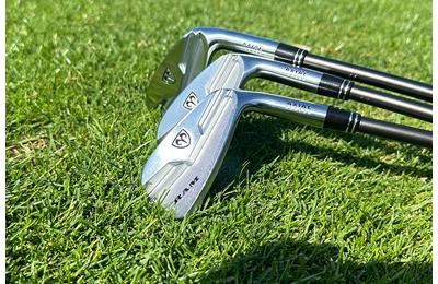 The RAM Axial Forged irons have a distinct look