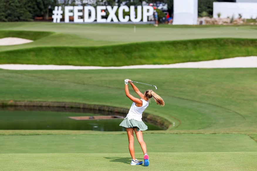 Gabby Golf Girl is among the 12 players teeing it up for the PGA Tour's Creator Classic at East Lake in 2025.