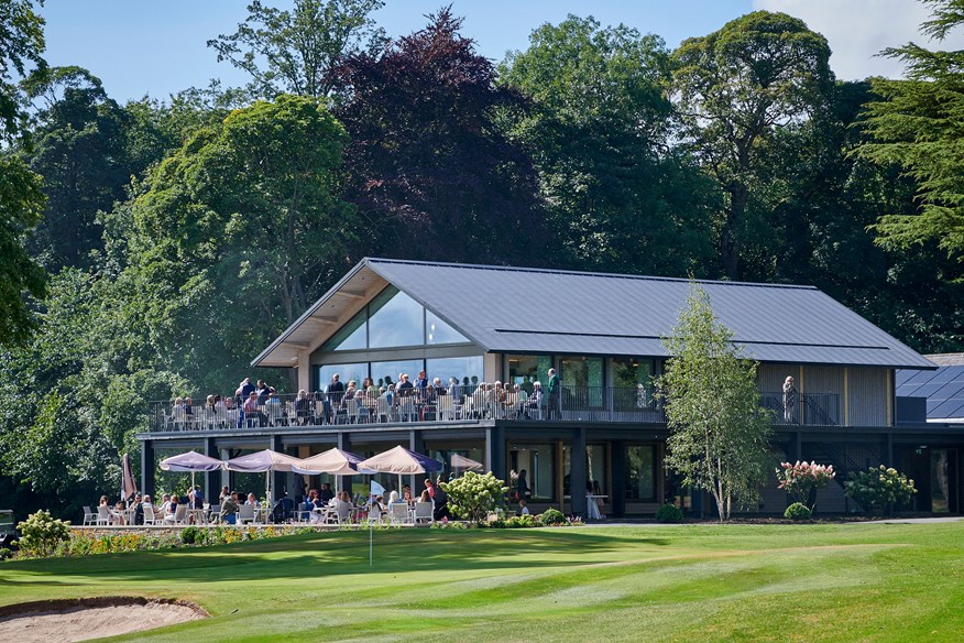 The classiest of clubhouses is home to the Keepers Restaurant, Bar and Golf Lab.