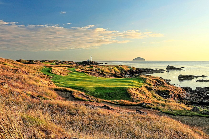 One of many breathtaking vistas at Trump Turnberry, the best course in Scotland after St Andrews.