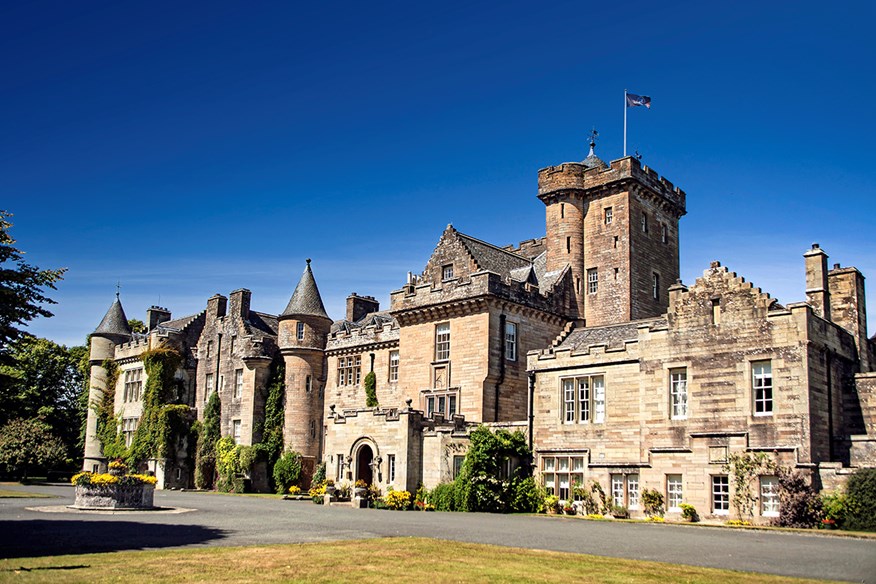 Glenapp Castle is now home to a five-star hotel and 3 AA Rosette restaurant.