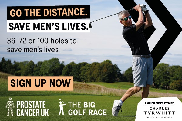 How you can help save lives by playing golf in Prostate Cancer UK's Big Golf Race 2025.