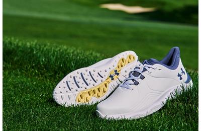 Under Armour Drive Pro Gold Edition Golf Shoes