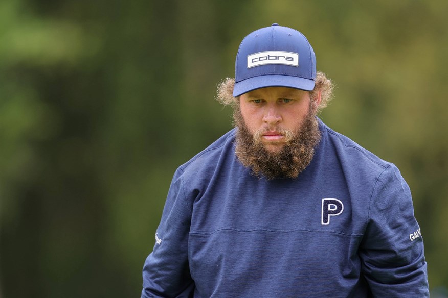 Andrew 'Beef' Johnston says he is trying to stay positive despite his injury setback.