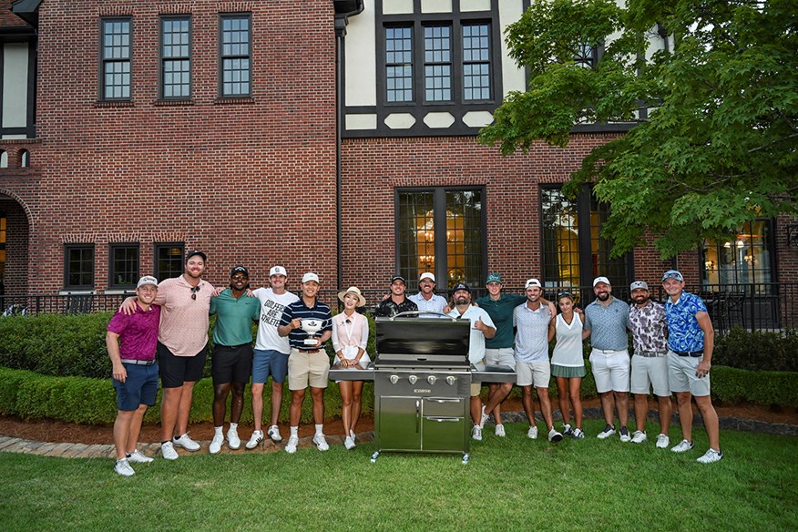 The stars of the 2024 Creator Classic, including Roger Steele and winner Luke Kwon.