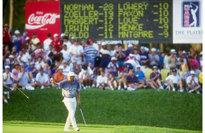 Greg Norman leads our Players Championship stats thanks to his incredible win in 1994.