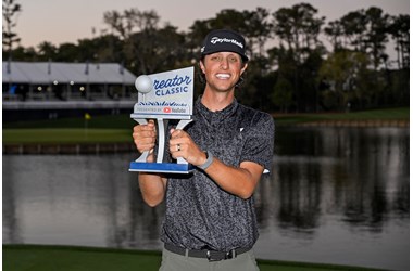 Grant Horvat topped the first Creator Classic leaderboard of 2025 at TPC Sawgrass.