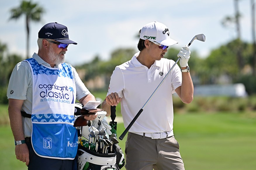 Min Woo Lee is cooking with new Callaway prototype irons