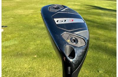 Titleist's GT3 hybrid has heel and toe weight adjustability