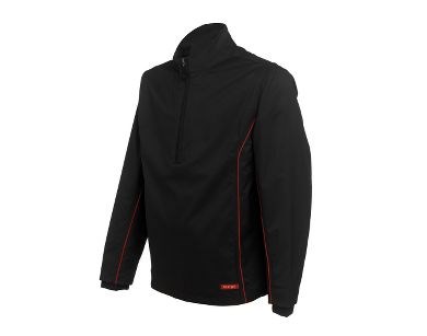 Veste Footjoy Dryjoys Golf 1/4 Zip – Homme L Rouge/noir Imperméable Coupe-vent