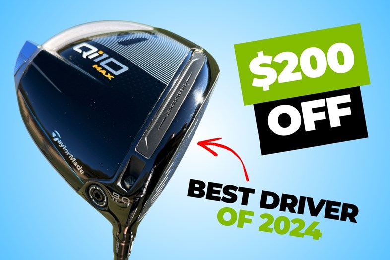 Save $200 on the TaylorMade Qi10 MAX, the best golf driver of 2024!