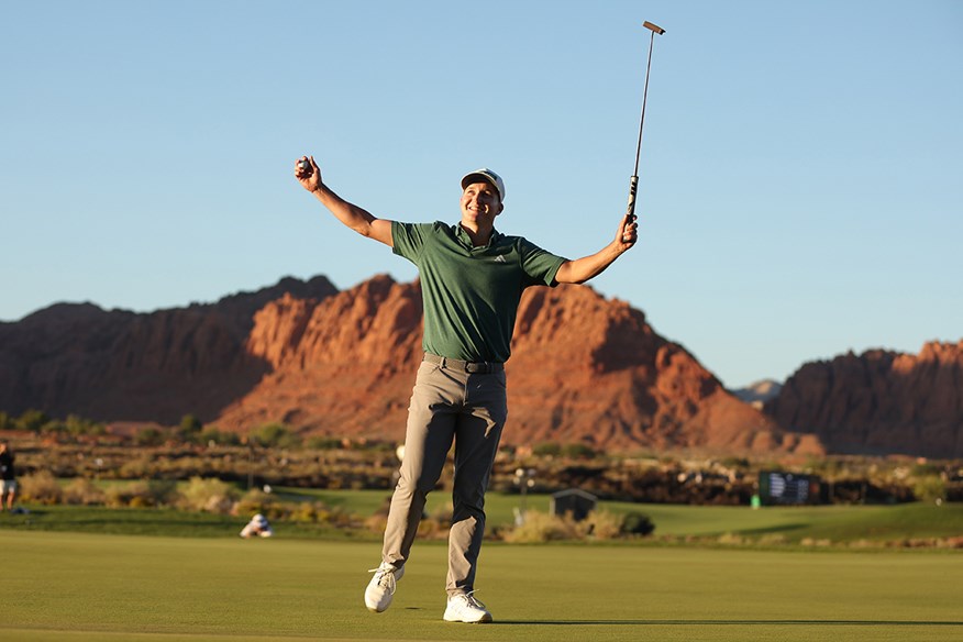 McCarty won on just his second start as a PGA Tour member at the Black Desert Championship.
