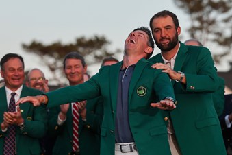Scottie Scheffler was accused of spoiling Rory McIlroy's Green Jacket moment.