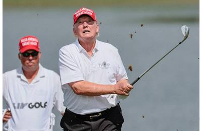He loves the game, but how many golf courses does Donald Trump own?