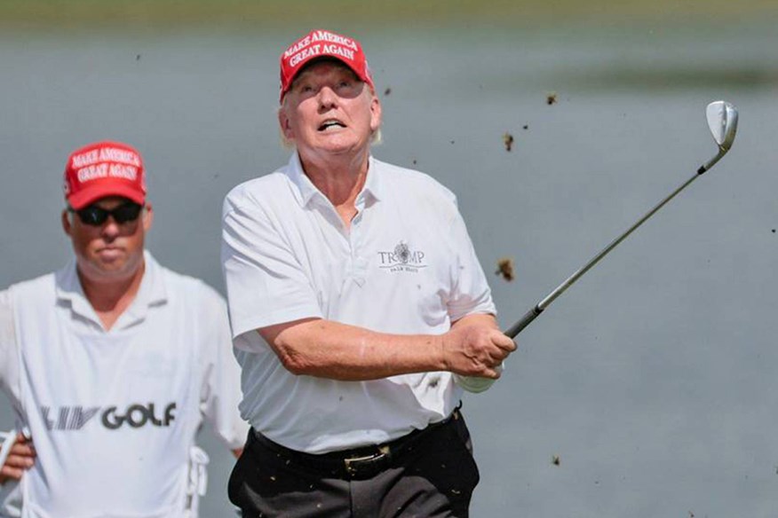 He loves the game, but how many golf courses does Donald Trump own?