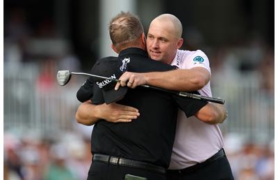Sepp Straka edged Shane Lowry to take the winner's share of the Truist Championship prize money.