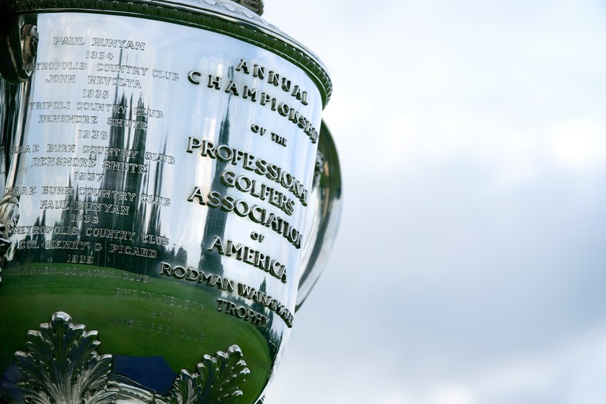 The PGA Championship winner will take home the famous Wanamaker Trophy.