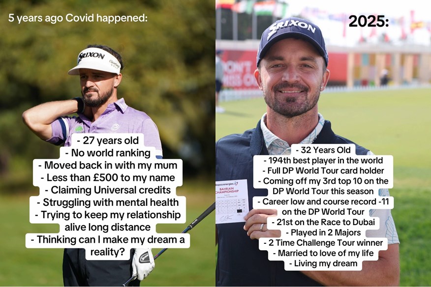 Brandon Robinson-Thompson's journey to the DP World Tour has not been without its challenges and setbacks.