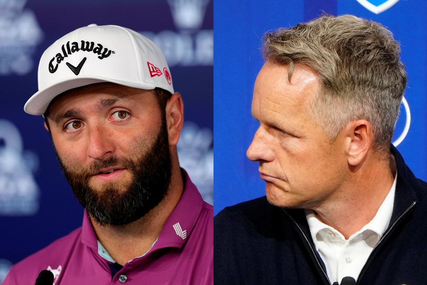Jon Rahm remained tight-lipped when asked if Luke Donald has given him guarantees over his Ryder Cup place.
